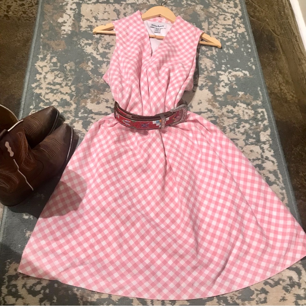 Ladies Medium Tommy Bahama Checkered Dress